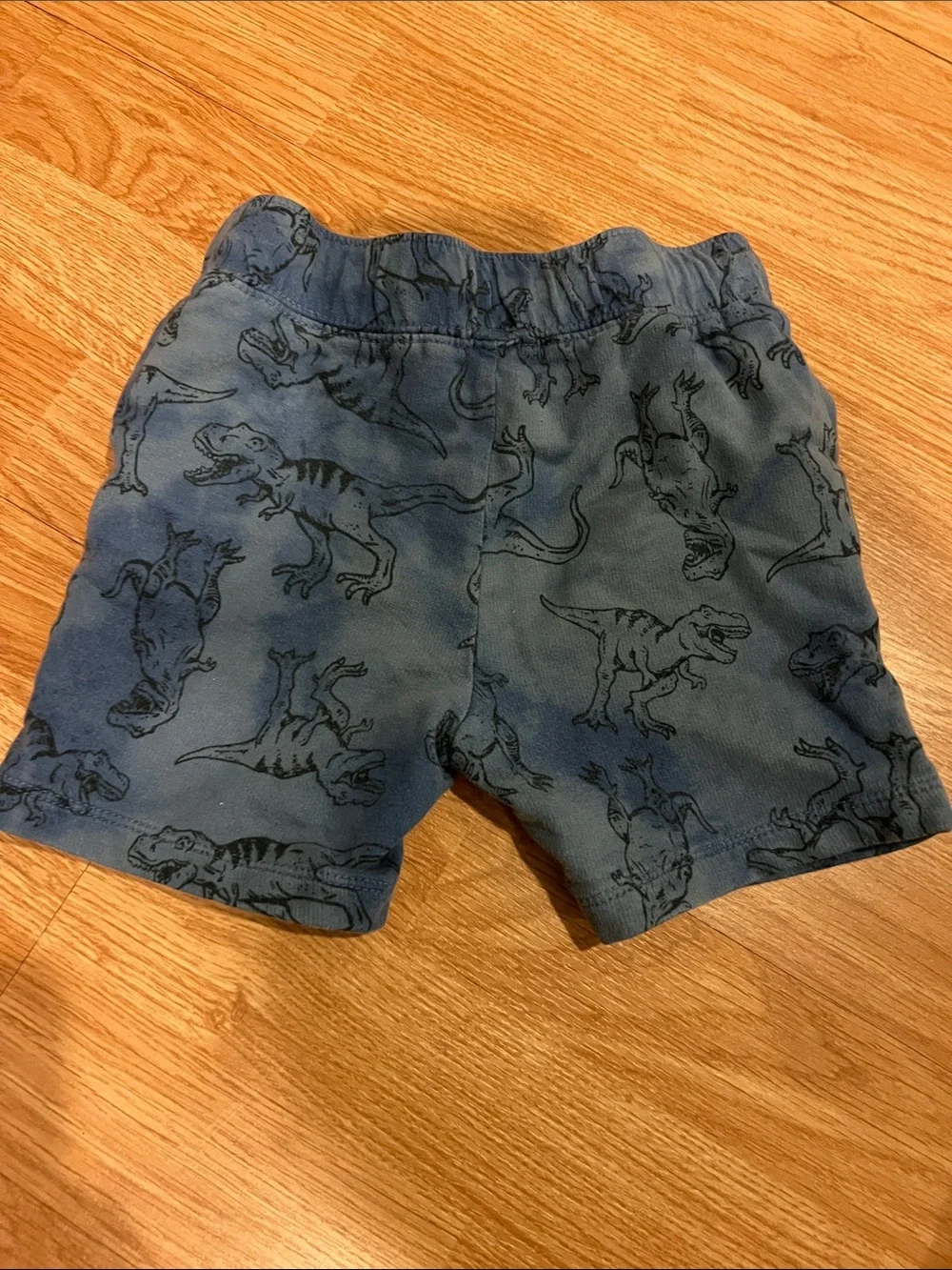 Old Navy Blue Dinosaur Print Drawstring Shorts